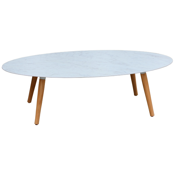 Oval Coffee Table 70×120 (Italian Ceramic Top)